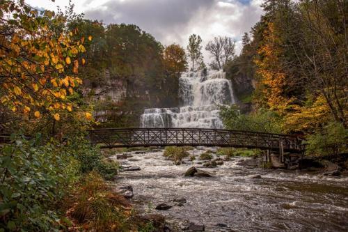 Chittenango Falls in Autumn