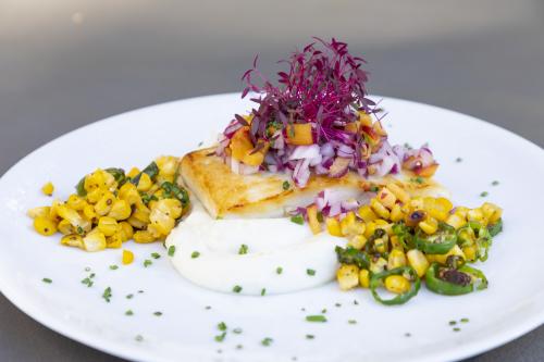 Evangeline fish dish