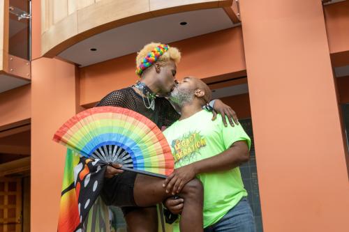 Newark Pride 17th Annual LGBTQ Festival - Couple