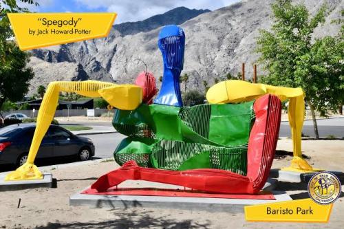 Spegody, public art at Baristo Park