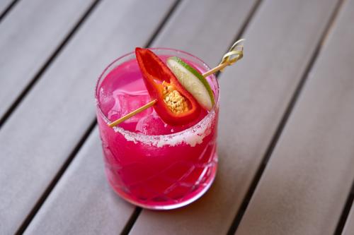 Blueberry Fresno Margarita from The Phoenician Tavern