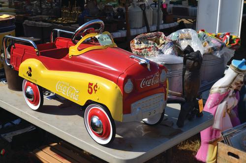 Liberty Antiques Festival - Coca-Cola Car
