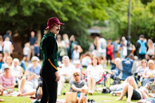 A performance at the RSC Dell, Warwickshire