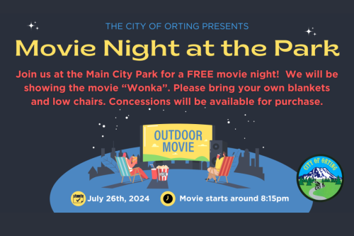 orting movie night in the park wonka