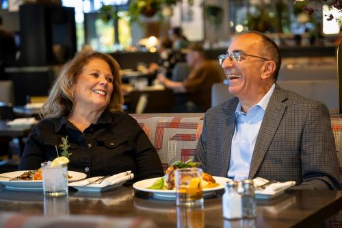 Couple having Dinner