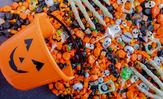Stock photo, halloween candy