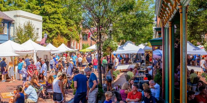 First Sunday Arts Festival by Bob Peterson