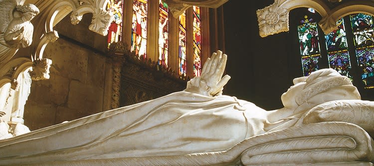 Katherine Parr's tomb at Sudeley Castle