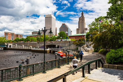 Downtown Providence in Summer