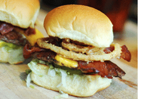 Burgers at Harry's Bar & Burger