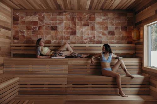 Signature Sauna at the Nordic Spa. Photo by Kristian Irey.