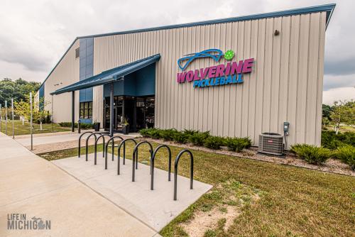 Exterior of Wolverine Pickleball