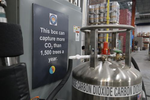 Denver Beer Co.'s carbon dioxide capture