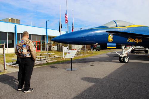 Hickory Aviation Museum - Bill, Blue Angel