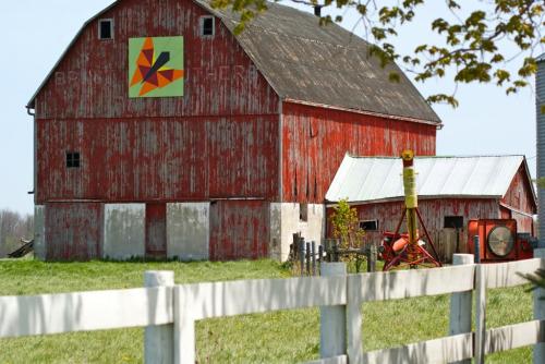 Oxford Barn quilt trail