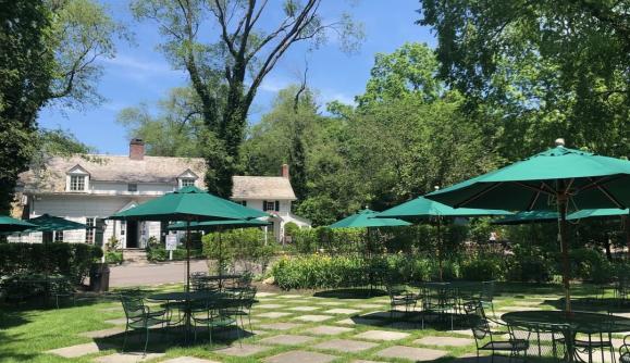 Outdoor Dining at Three Village Inn Outdoor Dining at Three Village Inn