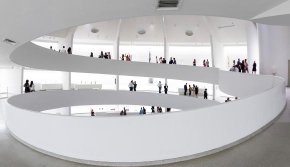 Solomon R. Guggenheim Museum interior Solomon R. Guggenheim Museum interior