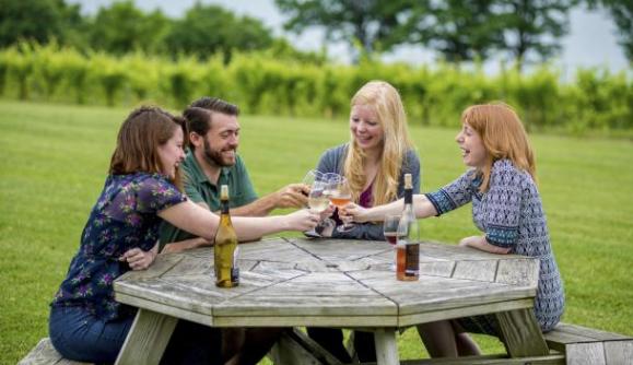 Cayuga_Lake_Wine_Trail_Happy_Foursome Cayuga_Lake_Wine_Trail_Happy_Foursome