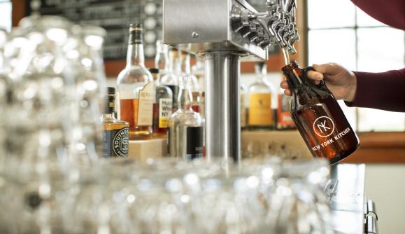 Refill inside the tasting room at New York Kitchen; Photo Credit: Grant Taylor Photography Refill inside the tasting room at New York Kitchen; Photo Credit: Grant Taylor Photography