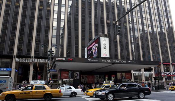 Exterior of Madison Square Garden; Photo by Marley White, Courtesy of NYC & Company Exterior of Madison Square Garden; Photo by Marley White, Courtesy of NYC & Company