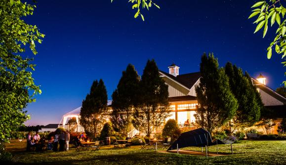 The pavilion at Bedell Cellars The pavilion at Bedell Cellars