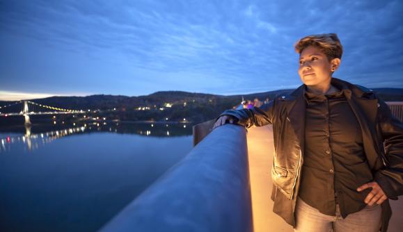 Walkway at Night Walkway at Night