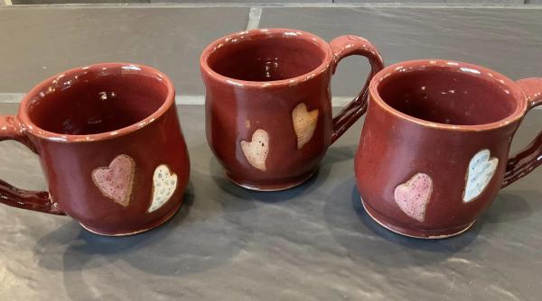 Heart Mugs at Heron's Meadow Tea Farm