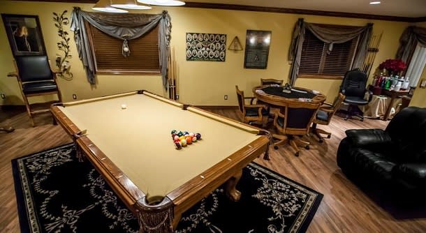 Games room at Guesthouse B&B