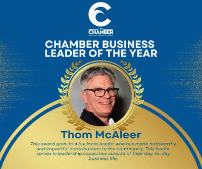 2025 Chamber Business Leader of the Year - Thom McAleer