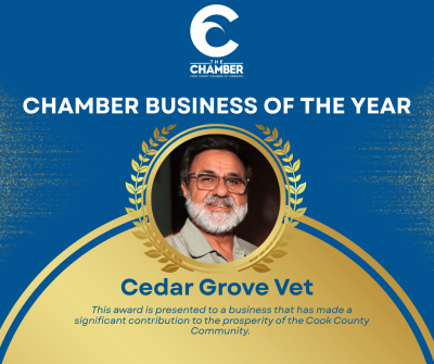 2025 Chamber Business of the Year - Cedar Grove Vet