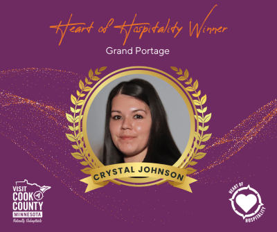 2025 Heart of Hospitality Winner Grand Portage - Crystal Johnson