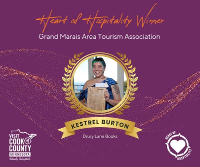 Heart of Hospitality Award Winner - 2026 - GMATA - Kestrel Burton
