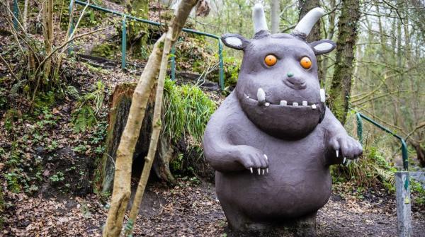 Gruffalo statue at Colin Glen