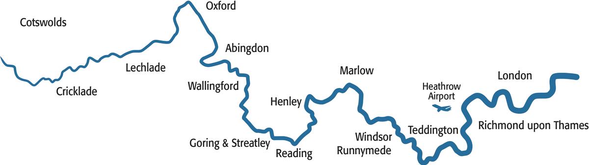 Visit Thames Outline map 2019