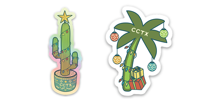 Merry Dash - Stickers