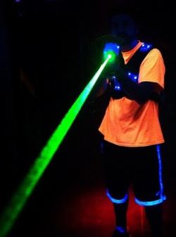 Lazer Tag is great family fun!