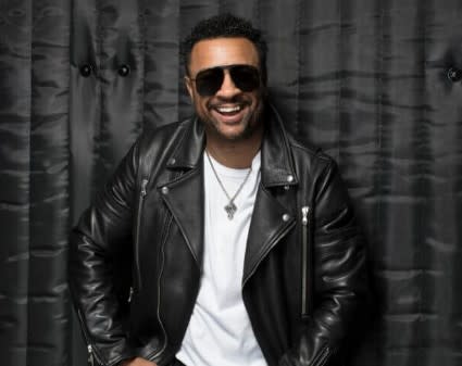Musical artist Shaggy Poses for a photo promoting his upcoming performance