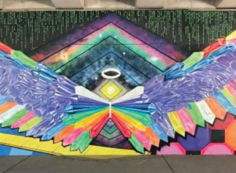 Lansing ARTPath mural