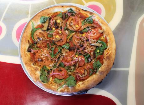 Vegan Pizza from The Cosmos