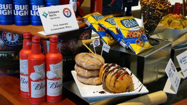 TEXAS RANGERS BALLPARK FOOD--ArlingtonHad to get out herr me to try