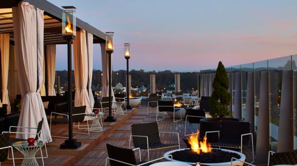 Sunset view from VASO