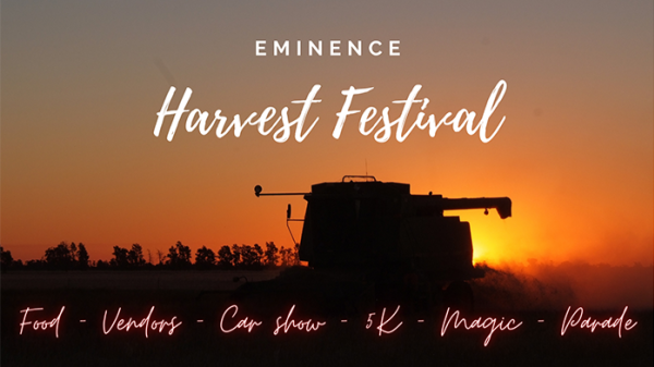 The tiny community of Eminence celebrates the season with their annual Harvest Festival.