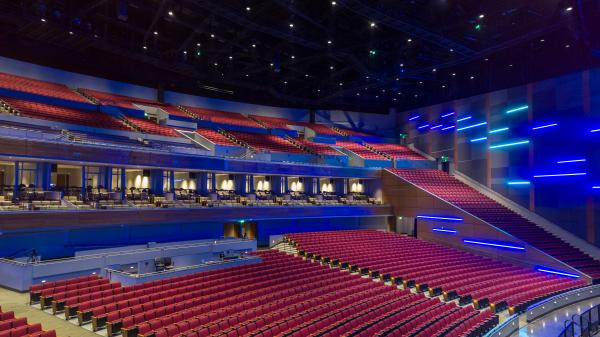 Empty seats in Smart Financial Centre