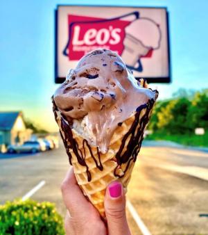Ice Cream From Leo's In The Cumberland Valley