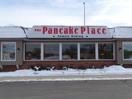 Exterior Front of The Pancake Place Restaurant