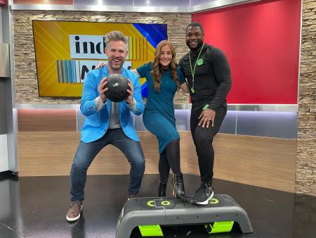 VFit Athlete Head Coach Mo on Indy Now. (Photo courtesy of VFit Athlete Facebook page)