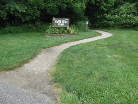 Maple Ridge Trail in Williams Park