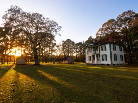 Harper House at Bentonville Battlefield State Historic Site, Four Oaks, NC.