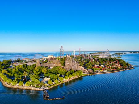 Cedar Point Aerial