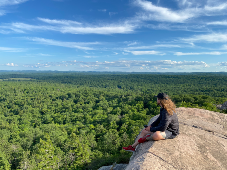 A view from the top of Hogback Mountain in Marquette